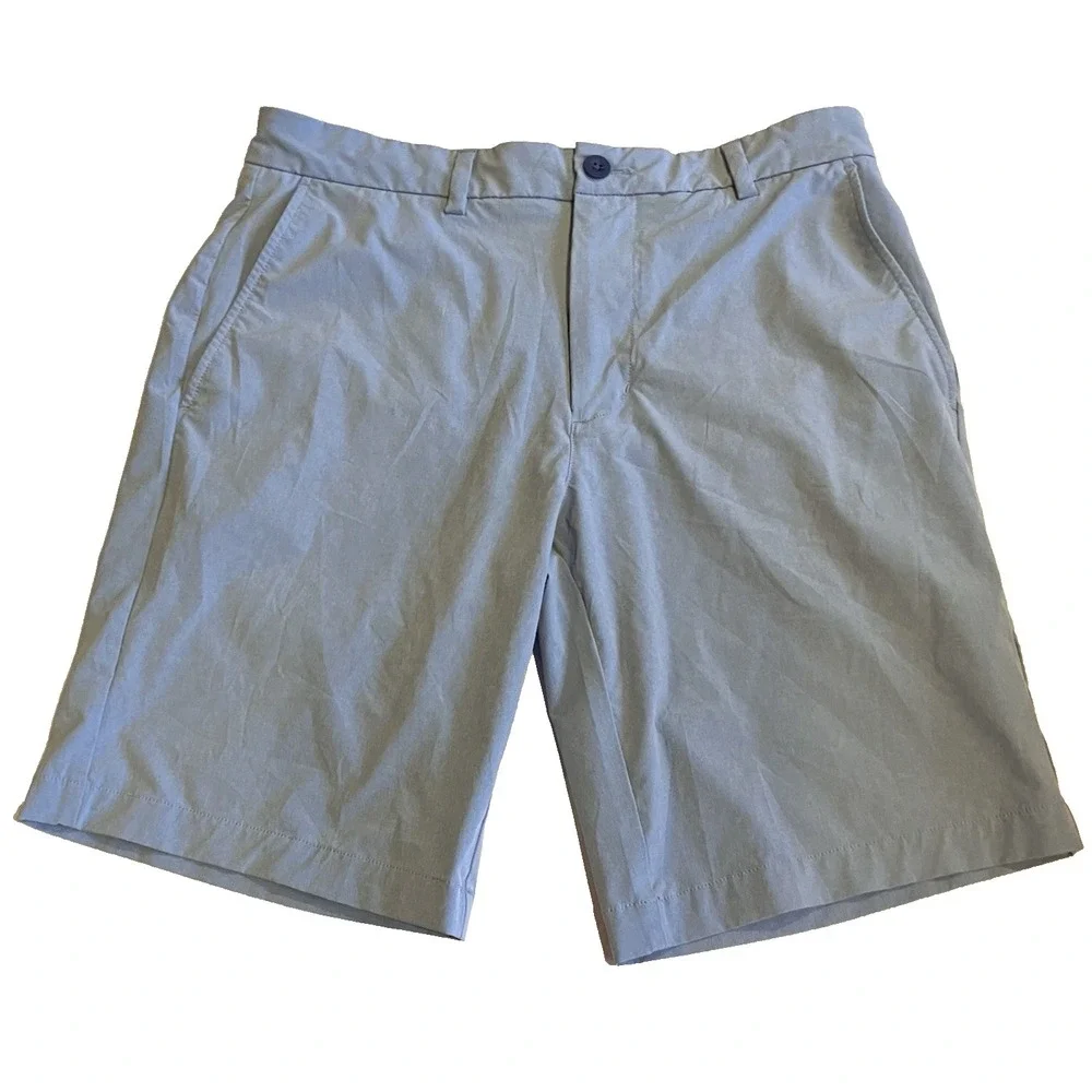Vineyard Vines Breaker Short Mens 32 Blue Golf Performance Chino Shorts